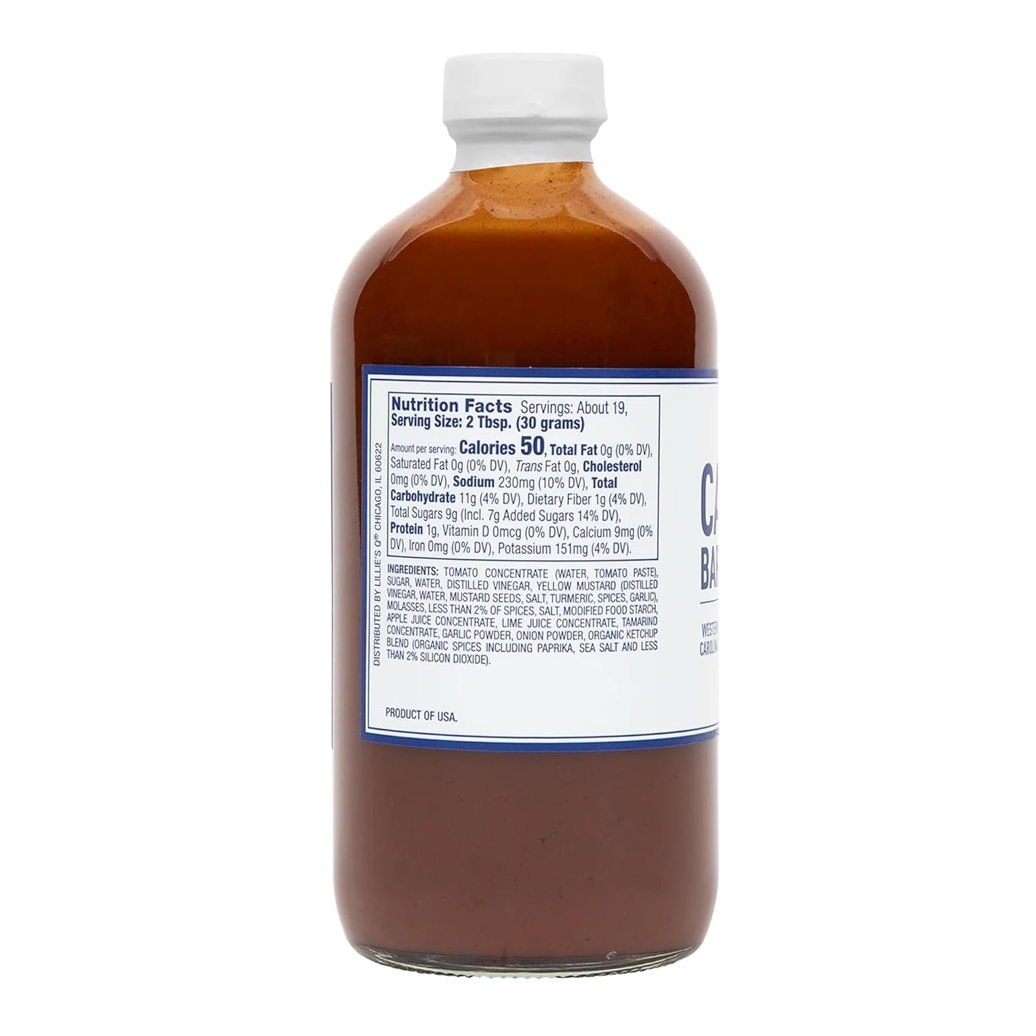 - Carolina Barbeque Sauce. Gourmet Carolina Sauce. Tangy BBQ Sauce with Tomato Vinegar. Premium Ingredients. Made with Gluten-Free Ingredients (20 Oz) - Image 2