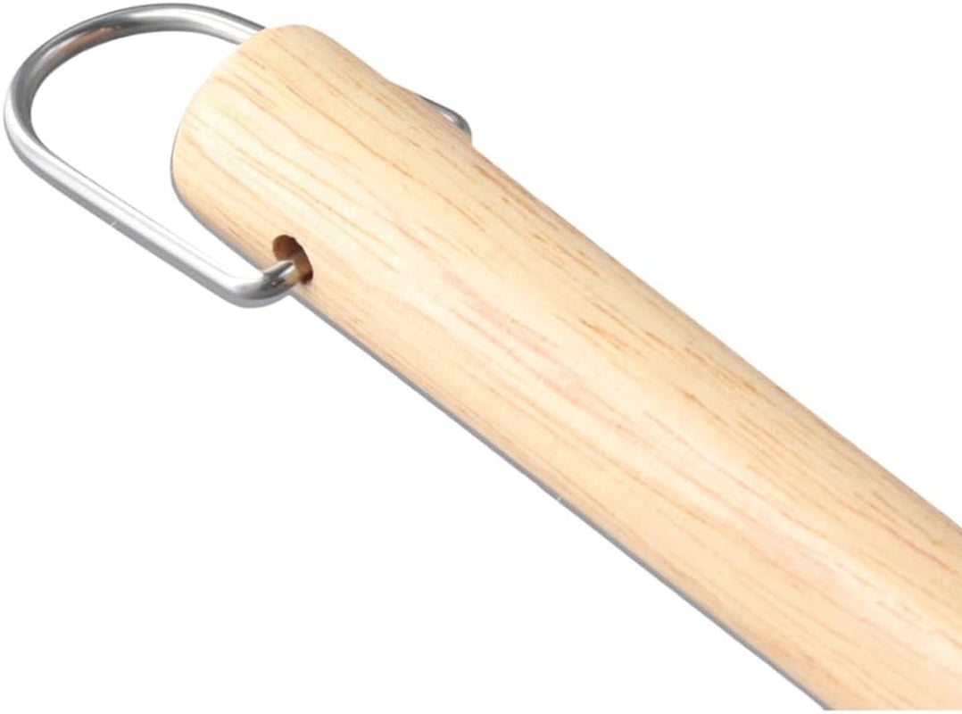 Wooden Long Handle BBQ Basting Mop with 4 Extra Replacement Heads. Barbecue Supplies Grill Basting Mop for BBQ Grilling Smoking Steak - Image 5