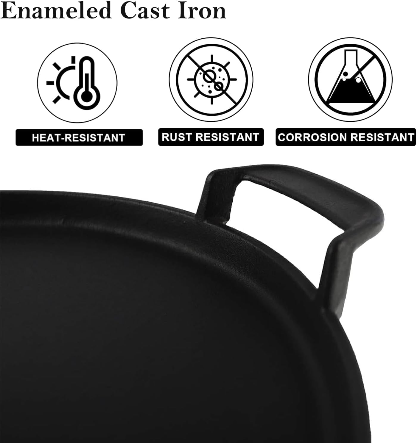 7421 Enameled Cast Iron 12 Gourmet BBQ System Griddle Replacement Parts for Weber Original Kettle Premium 22-Inch Charcoal Grill. 22'' Smokers. Performer Premium Grill - Image 4