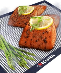 Mesh Grill Mats for Outdoor Grill - Nonstick BBQ Grill Mat & Smoker Mat | the Revolutionary BBQ Net Grilling Mats for the Ultimate Grilling Experience. Set of 2