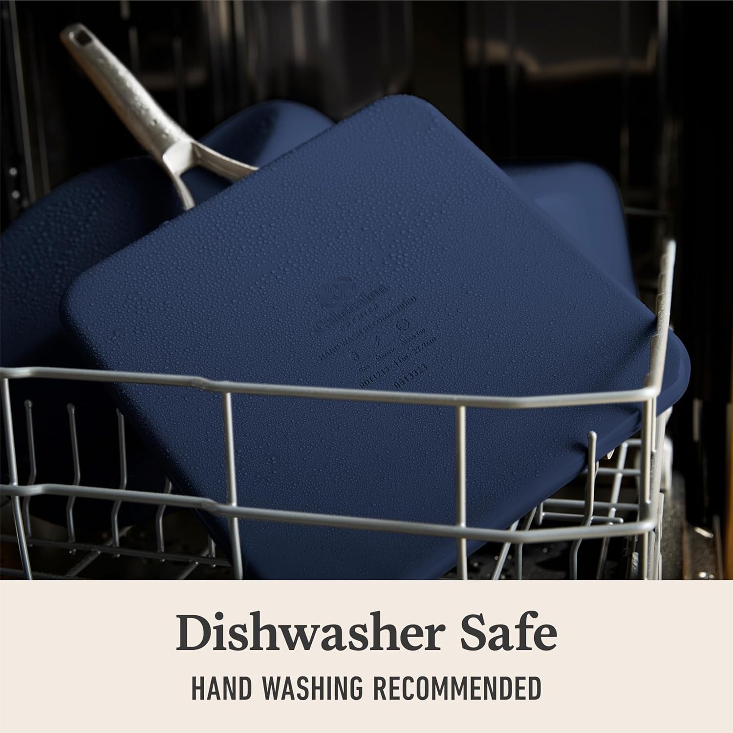 Calphalon® Premier Ceramic Nonstick 11 Square Griddle. Midnight Blue - Image 5