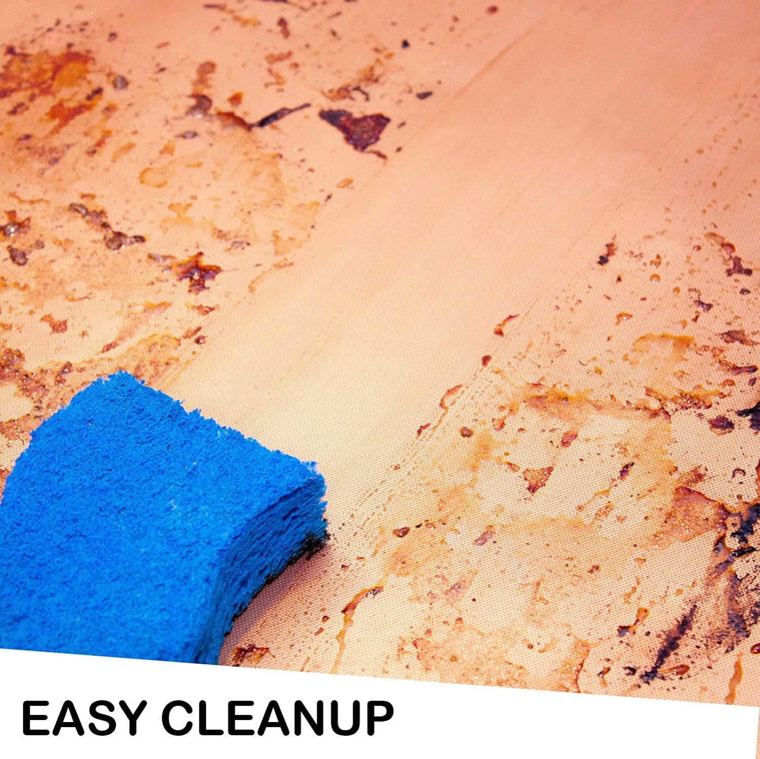 Grillshield - 2 Extra Large Copper Grill and Bake Mats - Best Gift - 17 X 23 Inches Non Stick Mats for BBQ Grilling & Baking. Reusable and Easy to Clean - Image 4