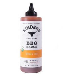 Kinder'S Organic Honey Hot Barbeque Sauce. 27 Ounce