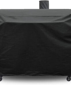 Grill Cover for Pit Boss Memphis Grill Cover Waterproof Smoke Hollow 4-In-1 Gas Charcoal Combo Grill Smoker Cover 73952 Pit Boss 4 in 1 Grill Cover Heavy Duty (PB 73952)