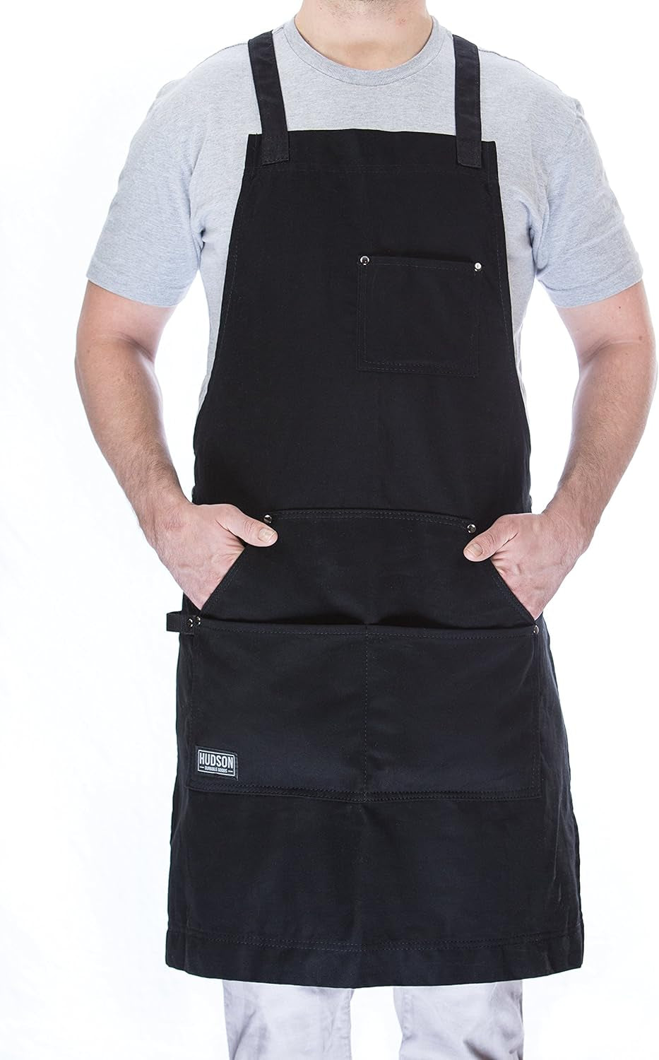 - Professional Grade Chef Apron for Kitchen. BBQ & Grill - Image 2