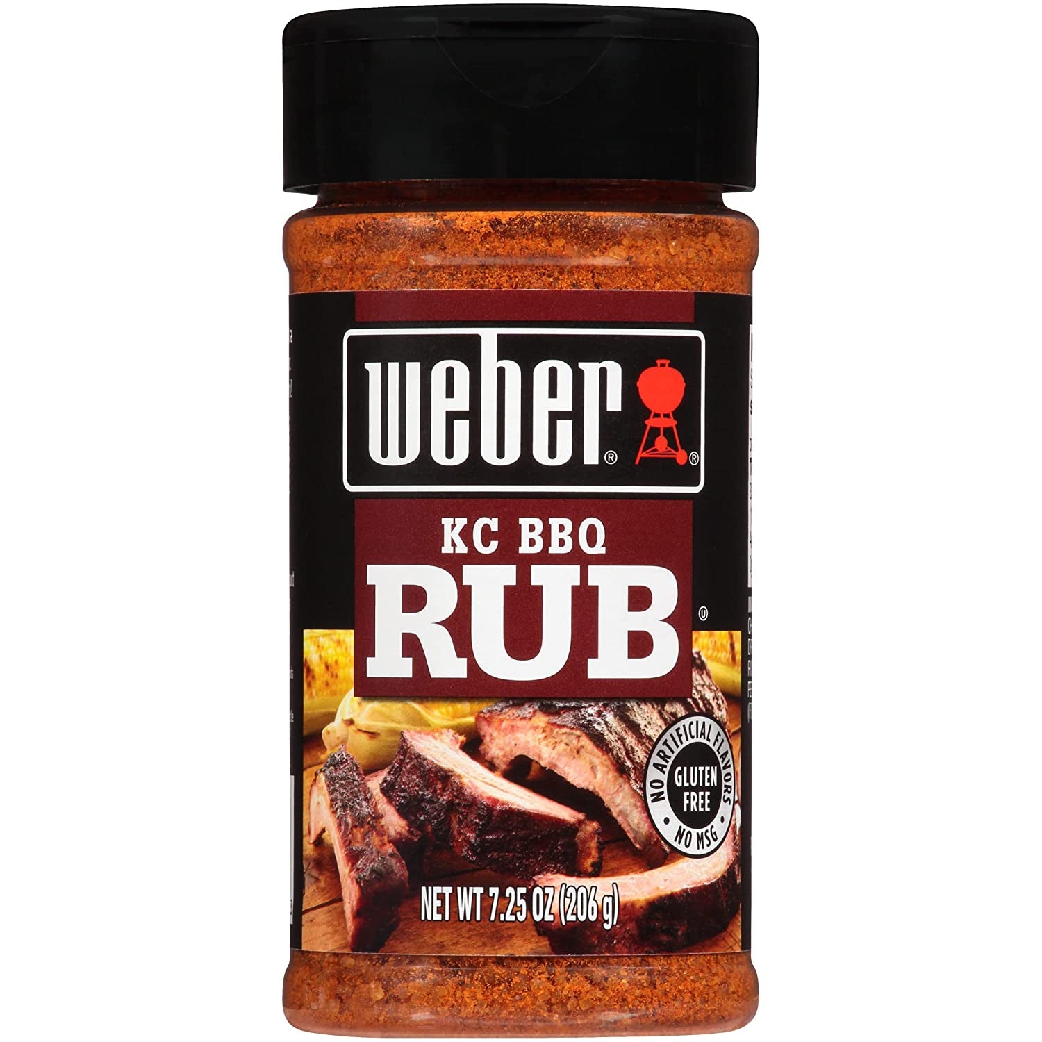 Weber KC BBQ Rub. 7.25 Ounce Shaker (Pack of 6)