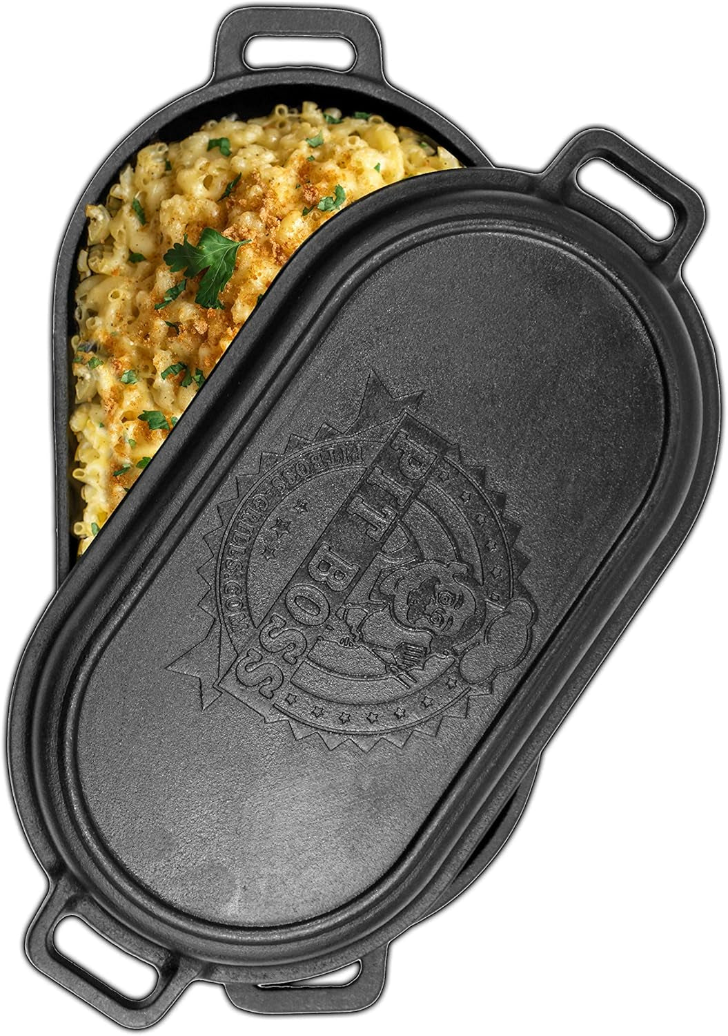 Pit Boss 6Qt. Cast Iron Roaster with Lid - Image 4