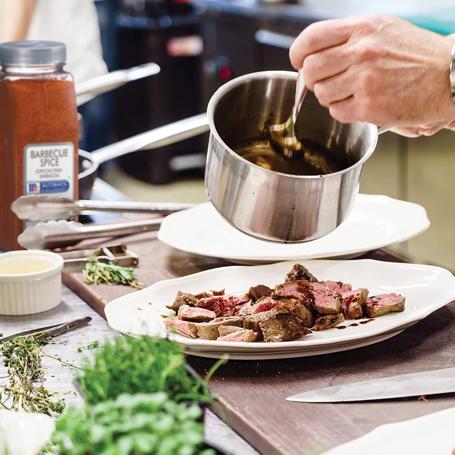 Mccormick Culinary Barbecue Spice. 18 Oz - One 18 Ounce Container of BBQ Dry Rub Seasoning Blend. Perfect for Ribs. Chicken. Pork and More - Image 5