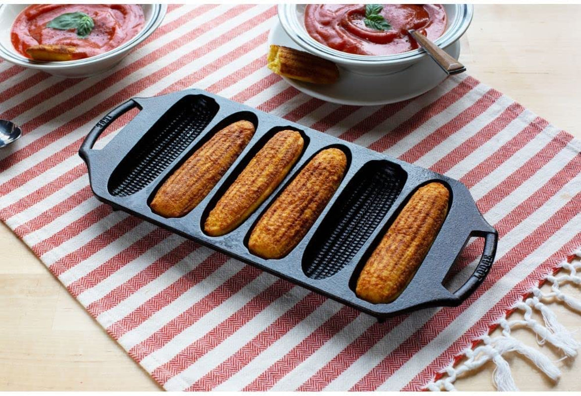 Lodge Cast Iron Cornstick Pan - Image 9
