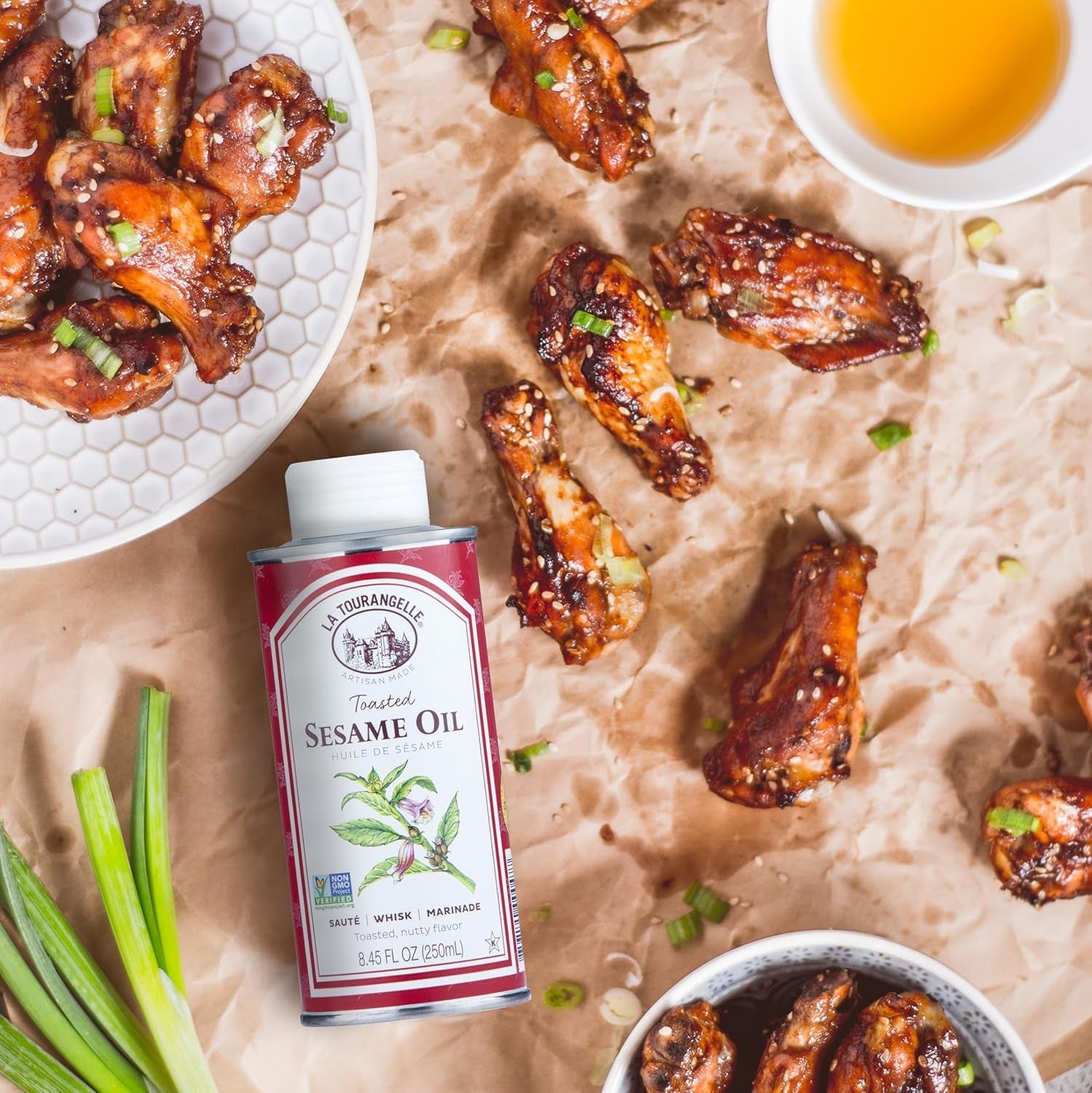 La Tourangelle. Toasted Sesame Oil. Great for Cooking. Add to Noodles. Stir-Fry. Vegetables. Vinaigrettes. and Marinades. 16.9 Fl Oz - Image 12