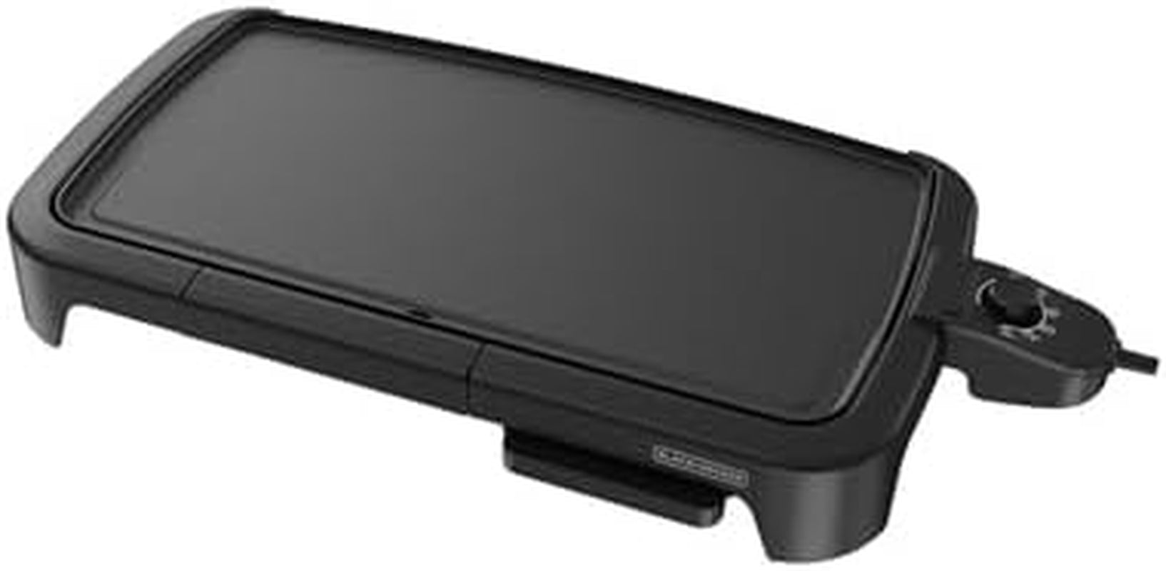 BLACK+DECKER 8-Serving Electric Griddle. GD2051B. Non-Stick Cooking Surface. Warming Tray. Removable Drip Tray. Family Sized