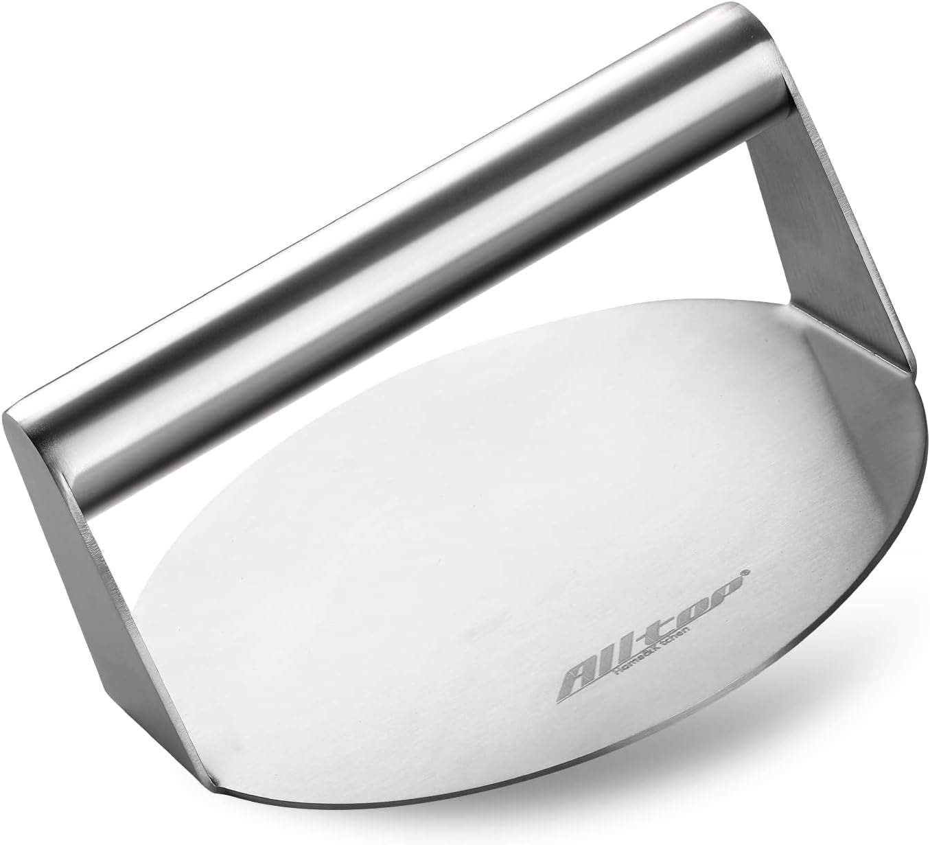 ALLTOP Smash Burger Press.Stainless Steel Non-Stick Smasher Hamburger Press -Patty Maker for Flat Top Griddle.Grill.Bbq - round Kitchen Tool (5.5 Inch) - Image 8