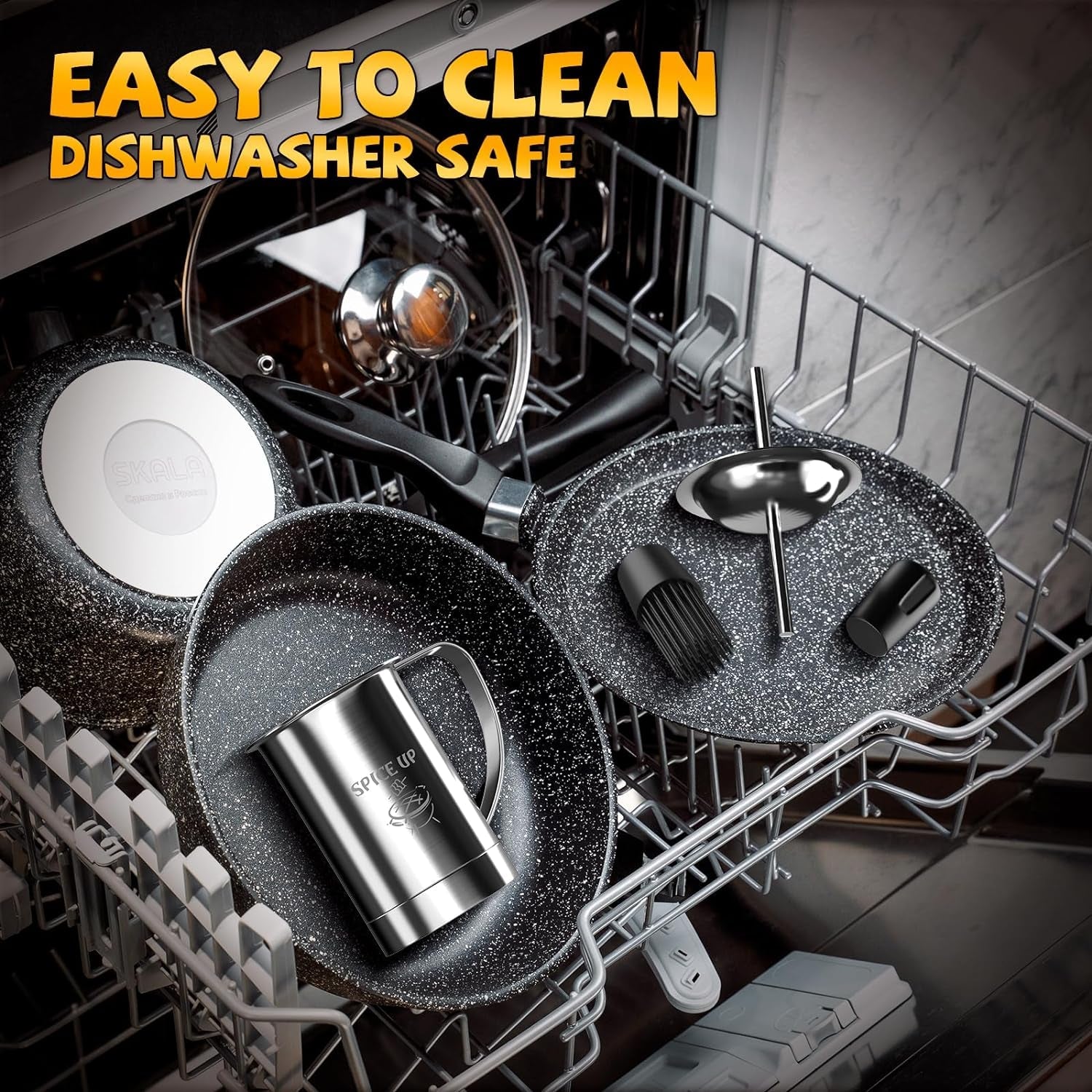 Grilling Gifts for Men Smoker Accessories - BBQ Sauce Pot and Basting Brush Set Cool Kitchen Gadgets. Unique Christmas Stocking Stuffer Gifts for Dad Father Son Grandfather Women Fun Cooking Supplies - Image 8