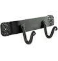 Pilgrim: 2 Hook Bracket - Black - 9.5