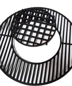 8835 round Grill Grate for Weber Platinum 22 Kettle Grill Accessories. for Weber Gourmet BBQ System Hinged Cooking Grate.22.5'' Weber Charcoal Grills. Master-Touch 22'' Kettle.Smokers.Matte Cast Iron