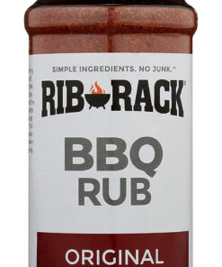 Rib Rack Dry Spice Rub - Original. 5.5 Oz. - Meat Seasoning for BBQ. Grill. Smoker - All Natural Ingredients (Packaging May Vary)