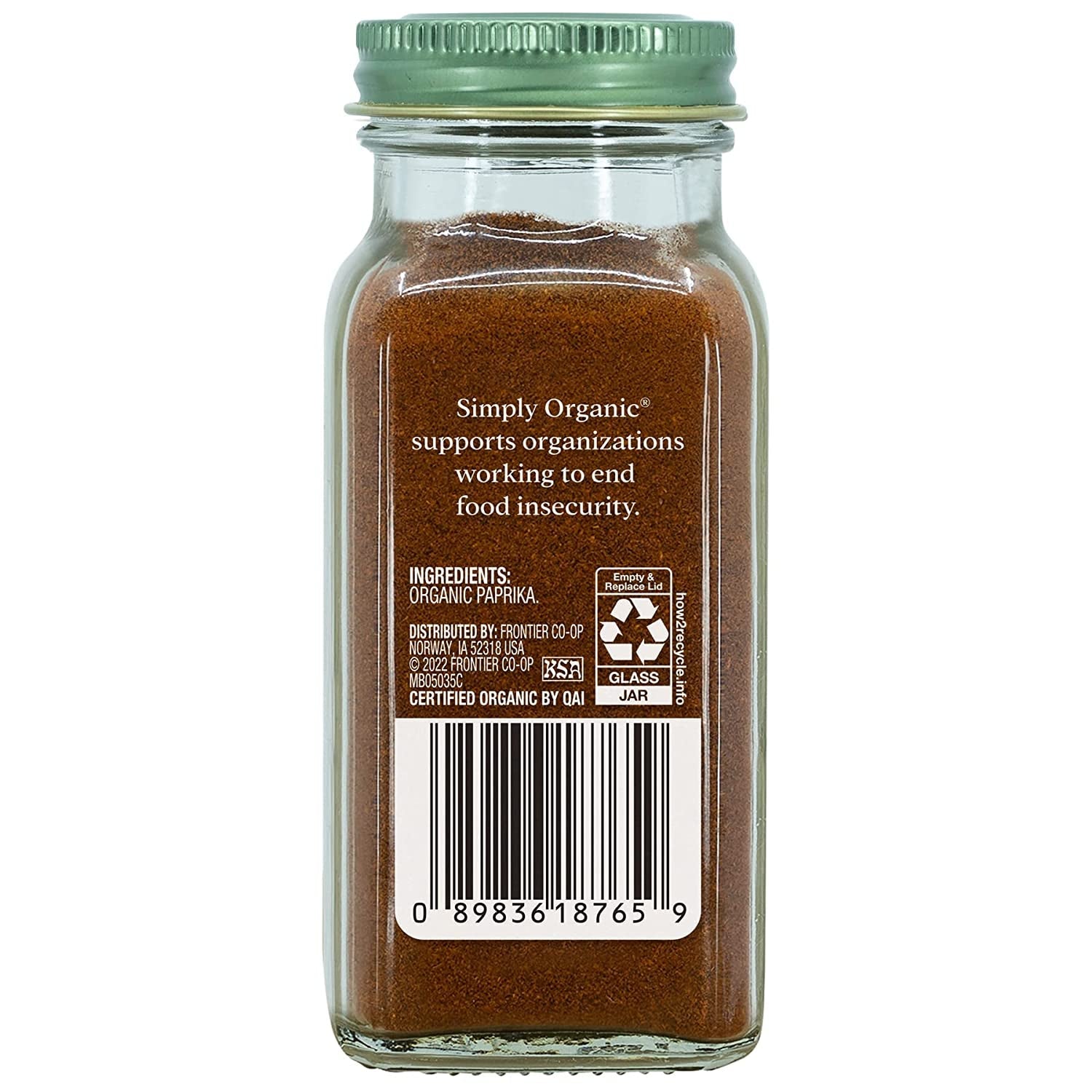 Smoked Paprika. 2.96 Ounce. Organic Paprika. Warm. Mildly Tangy. Hint of Sweetness. Kosher. No ETO. Non GMO - Image 2