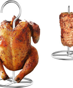 Vertical Skewer Set. BBQ Spike & Poultry Hanger Set for Weber. Pit Barrel. Big Green Egg. Charbroil. Traeger. Turkey Fryer Rack Hook for Deep Fryer Turkey Holder. BBQ Grills & Ovens. Stainless Steel