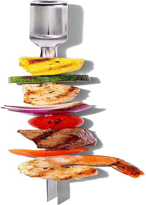 OXO Good Grips Grilling Tools. Stainless Steel Grilling Skewers - Set of 6 - Image 11