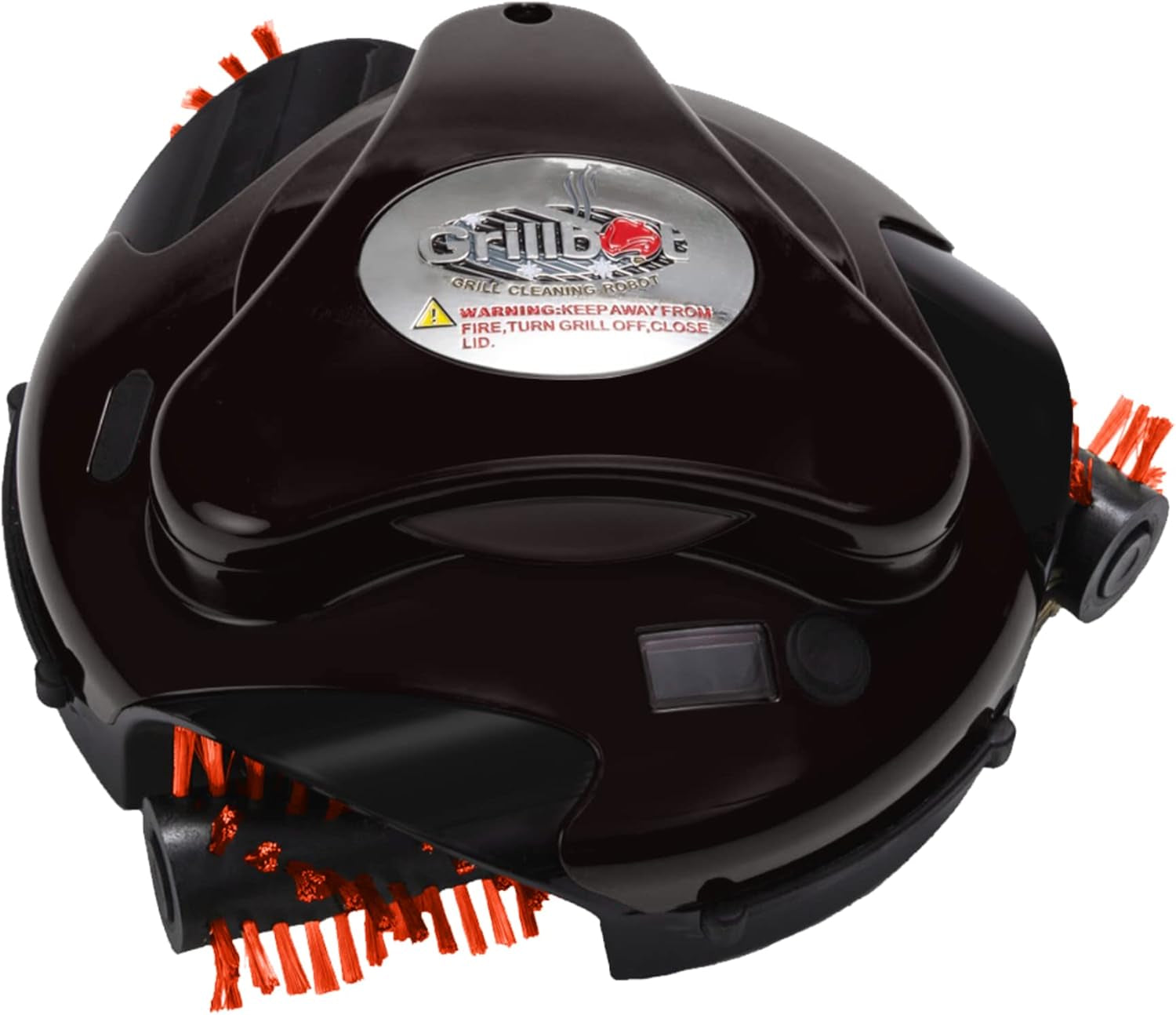 Grillbot Automatic Grill Cleaning Robot with Nylon Brushes. BBQ Grill Cleaner. Grill Brush. Grill Scraper. BBQ Accessories (Black Grillbot) - Image 8