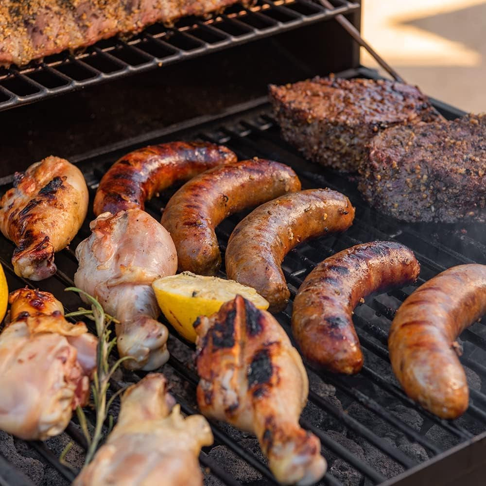 Barrel Charcoal Grill. Large Charcoal Grills with Side Shelf. Outdoor BBQ Grill.Perfect for Backyard Camping. Patio Parties. and Picnics - Image 7