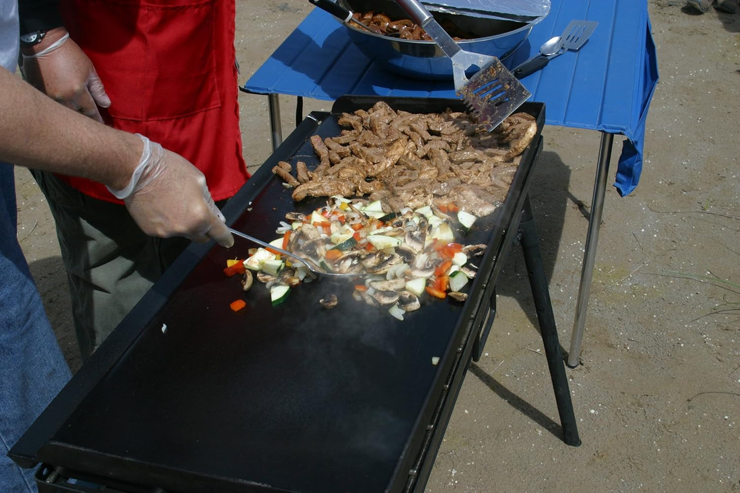 Camp Chef 3-Burner Griddle - Professional Flat Top Griddle for Camp Chef Cooking Systems - Outdoor Cooking Equipment - Fits 16 Cooking Systems - Image 2