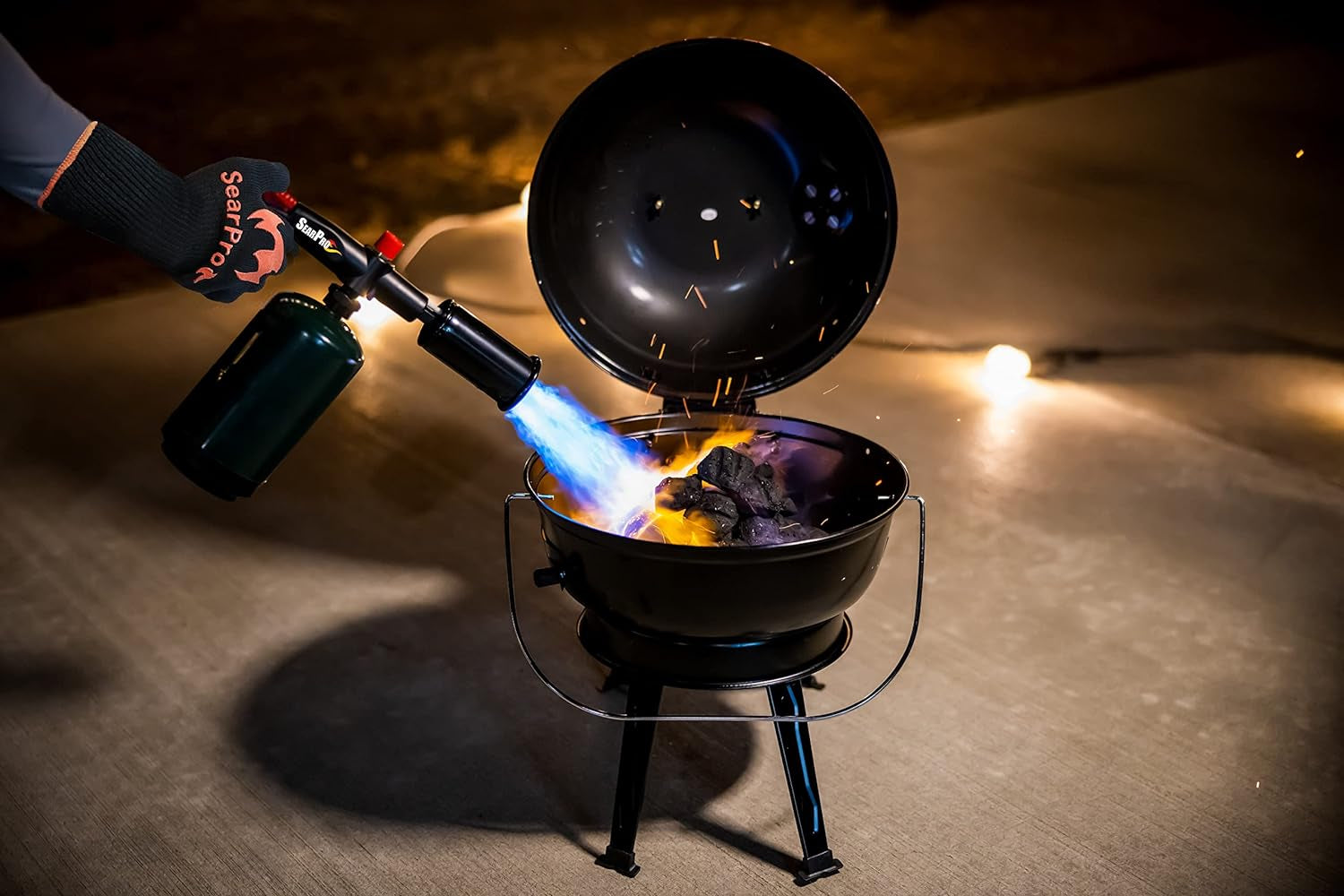 BBQ Grill Gloves Cooking Oven Mitts Fire Heat Resistant to 1400 Degrees Accessories for Barbecue Smoker Egg Fryer Hamburgers Pizza Steaks- Crock Pots/Slow Cookers -USA Owned Company- - Image 3