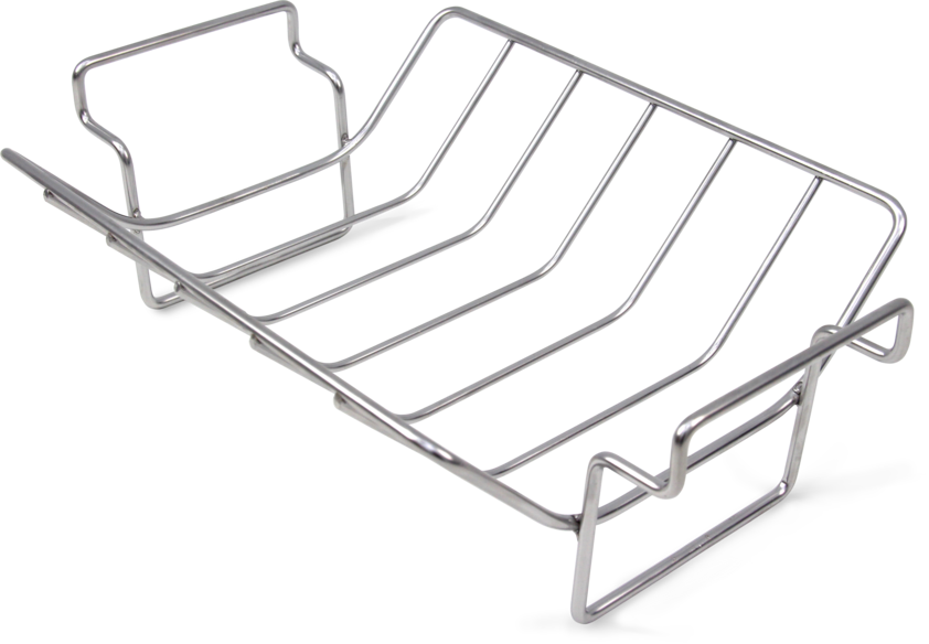 Big Green Egg: Rib/Roast Rack - Stainless (2XL. XL. L)