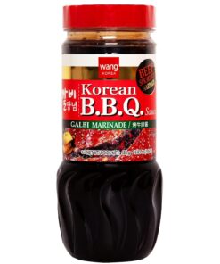 Wang Galbi Marinade. Simple and Easy to Cook. Savory. Sweet and Smoky. Korean BBQ Sauce. Kalbi Marinade. 16.93 Ounce