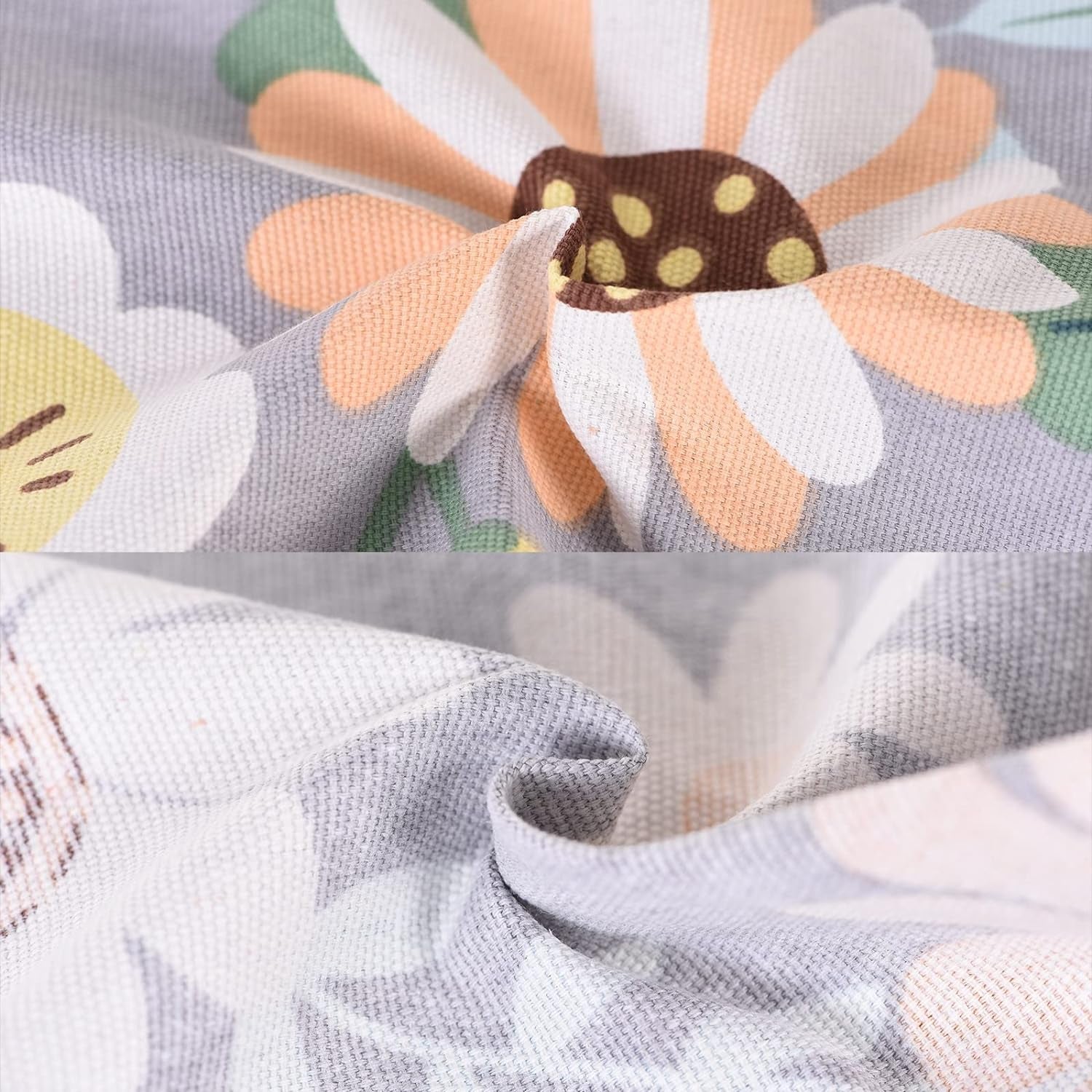 2 Pack Floral Apron for Women with Pockets. Adjustable Cotton Chef Aprons for Kitchen. Cooking. BBQ & Grill - Image 7