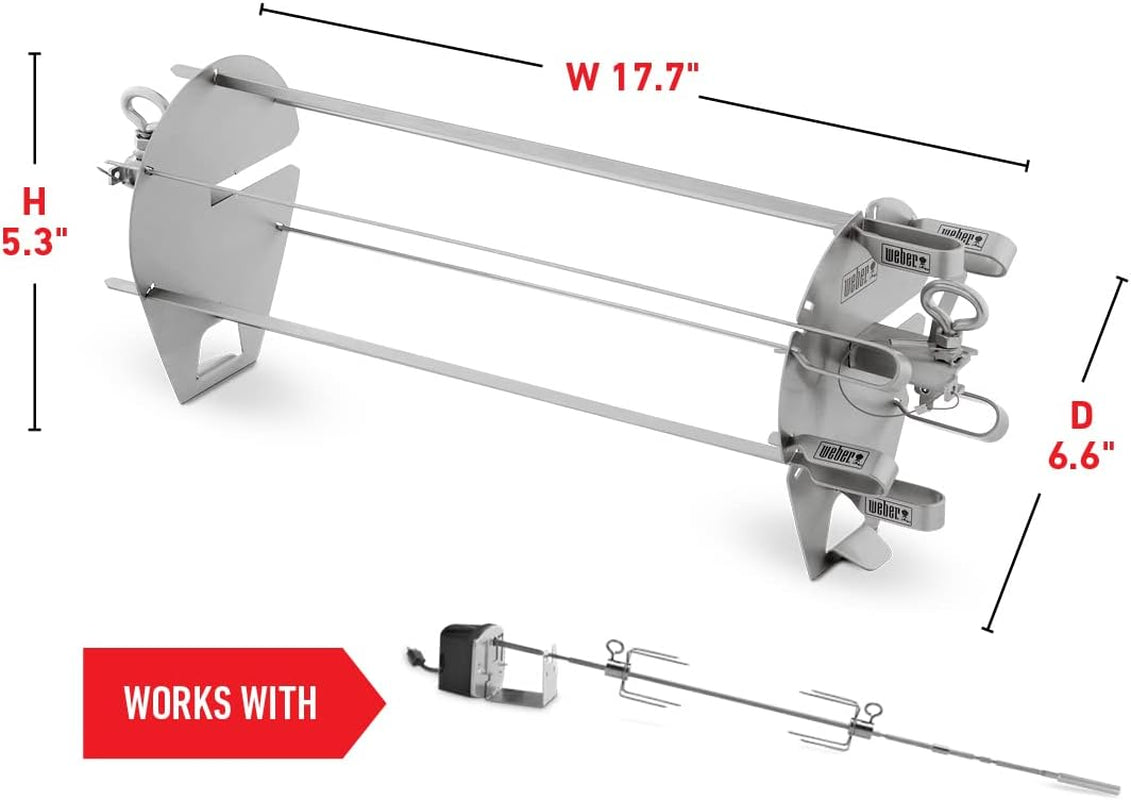 Weber Crafted Rotisserie Skewers - Image 7