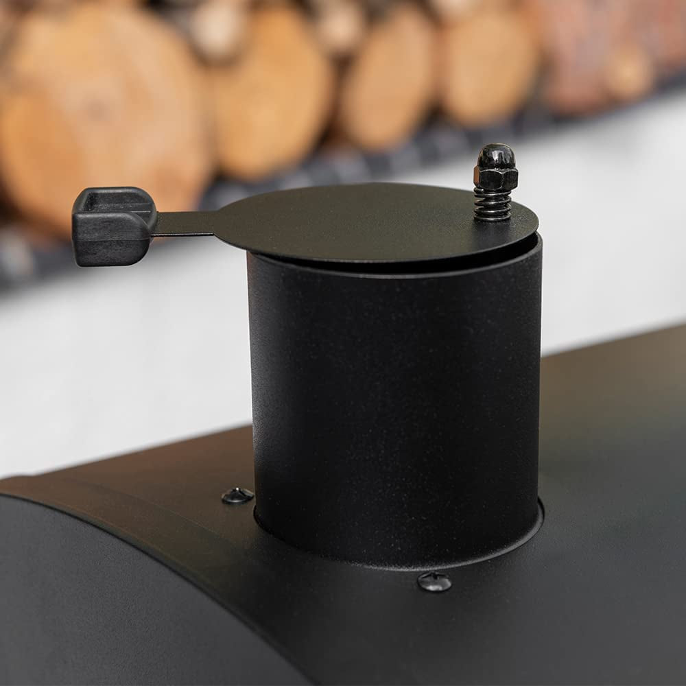 Nexgrill Premium Charcoal Barrel Grill. 29 Inches Barbecue Grill. Heavy Duty Charcoal Barrel BBQ Grill. Outdoor Cooking. Side Shelf. for Camping. Patio. Backyard. Tailgating Barrel Grill - Image 5