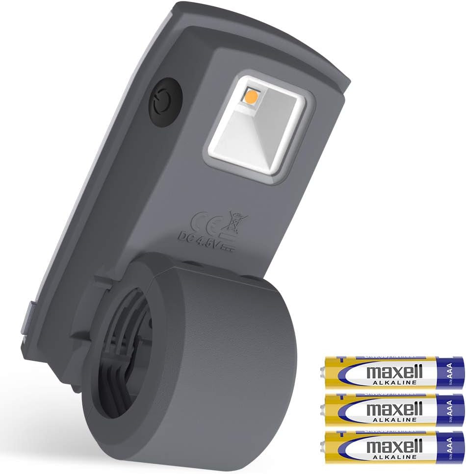 Grill Lighting LED Barbecue Handle Grill 'N Go Light. Fits Current Spirit. Genesis and Summit Grills Gift Grey