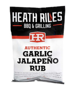 Heath Riles BBQ Rub. Garlic Jalapeño Rub Seasoning. Champion Pitmaster Recipe. Shaker Spice Mix. 2 Lb./32 Oz.
