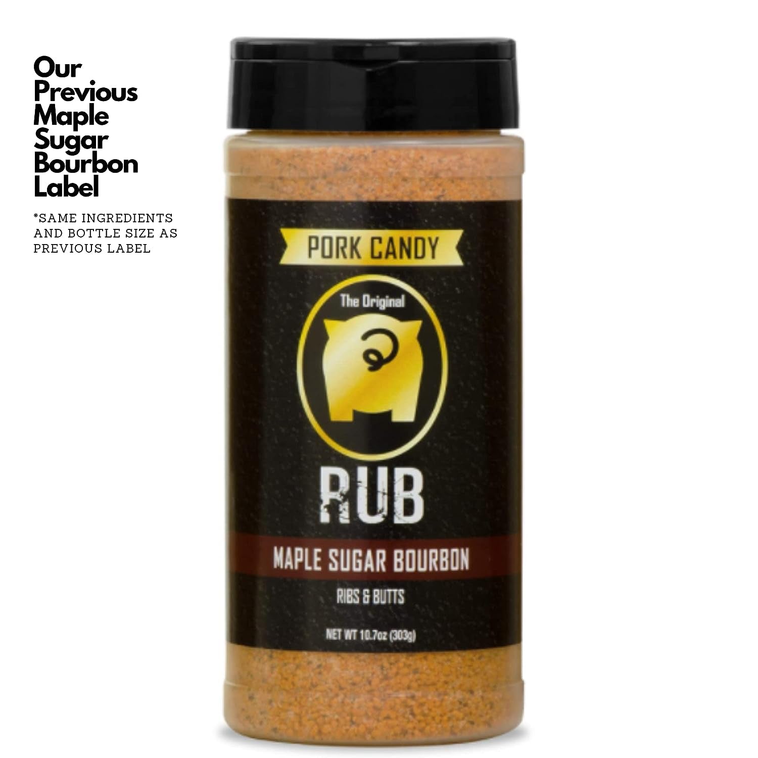 Maple Sugar Bourbon Rub | BBQ Rub for Pork. Bacon. Ham. Butts. Chops and Ribs | Runnin' Wild Foods. 10.7 Ounces - Image 2
