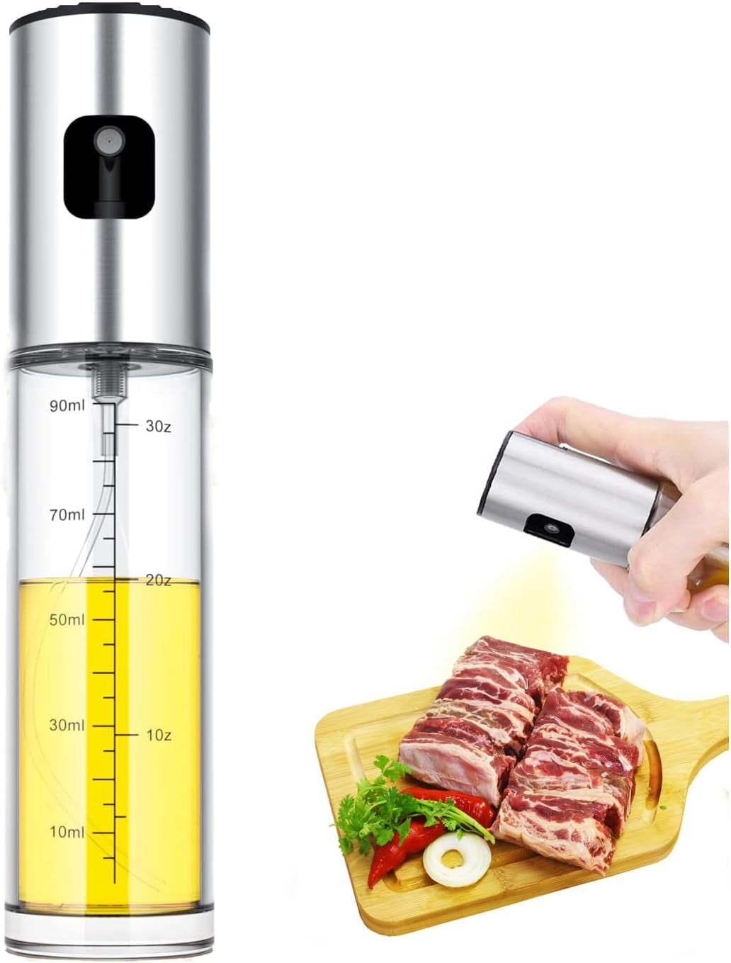 Oil Sprayer for Cooking.100Ml Olive Oil Spritzer.Oil Sprayer for Air Fryer. Salad.Bbq.Roasting - Image 6