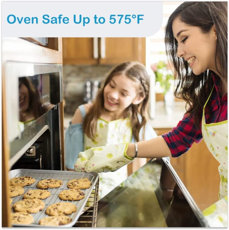 2 Pack Cooling Rack for Baking Stainless Steel. Heavy Duty Wire Rack Baking Rack. 11.7 X 9.4 Cooling Racks for Cooking. Fits Small Toaster Oven. Dishwasher Safe - Image 4