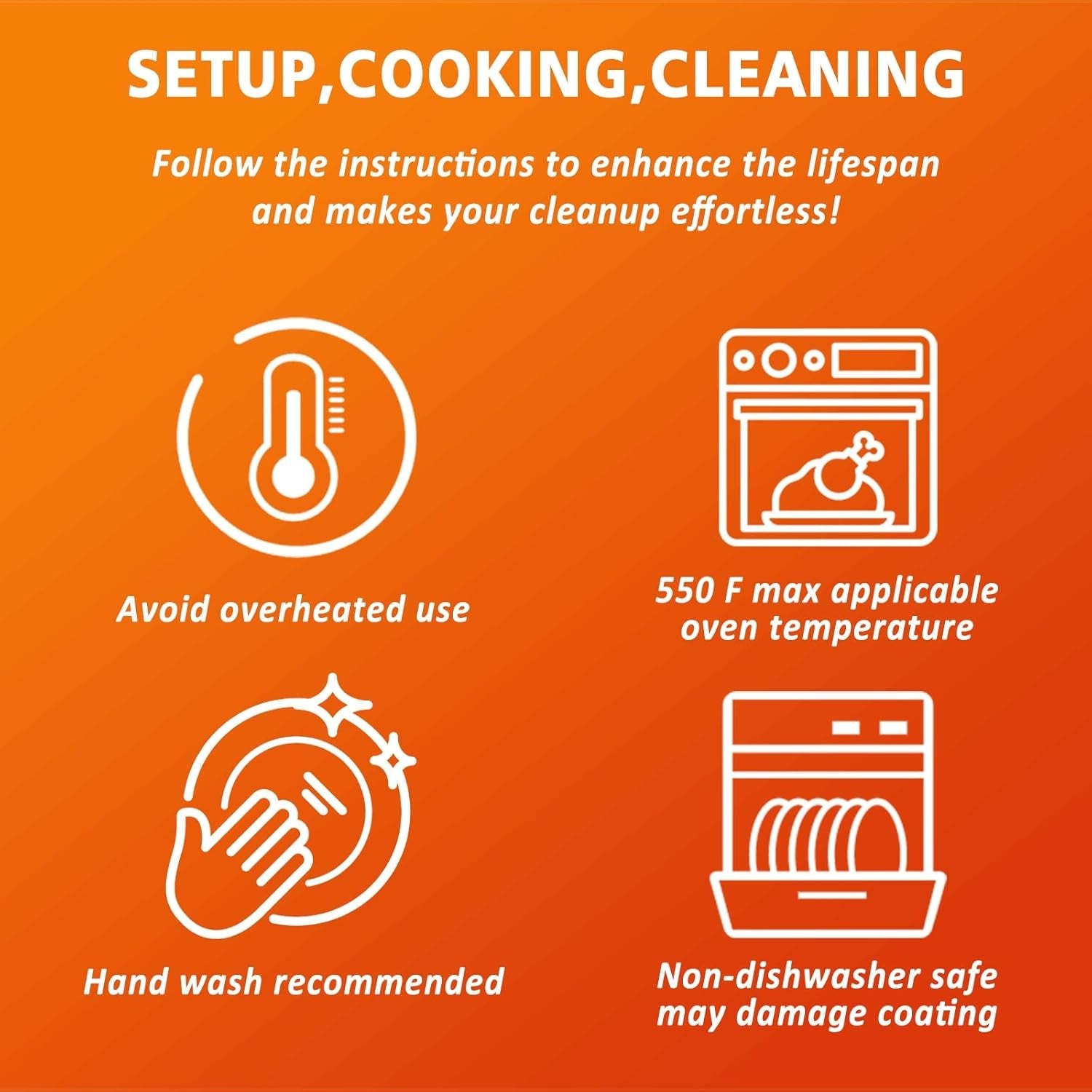 Hisencn Enameled Cast Iron Cookware Set - 7 Piece Set of Dutch Ovens. Sauce Pan. Skillet. 3 Lids. Dutch Oven Set. Ceramic Coated Cast Iron. Heavy Duty. Gas/Induction Compatible. PFA Free (Rouge Red) - Image 8