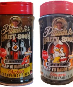 Slap Yo Daddy BBQ Jailbird Chicken and Flavor Bomb Umami (3 Rubs) 12Oz Bundle