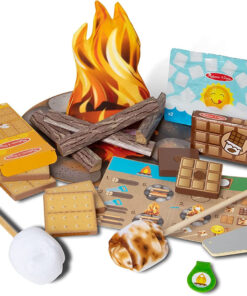 Melissa & Doug Let'S Explore Campfire S'Mores Play Set - Play Campfire Sets for Kids Ages 3+