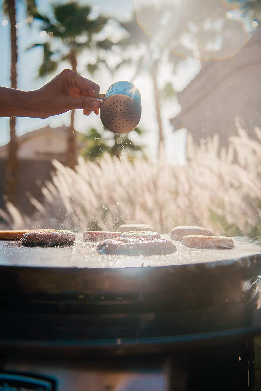 CGG-888 Outdoor Stainless Steel Lid. 360° Griddle Cooking Center - Image 10