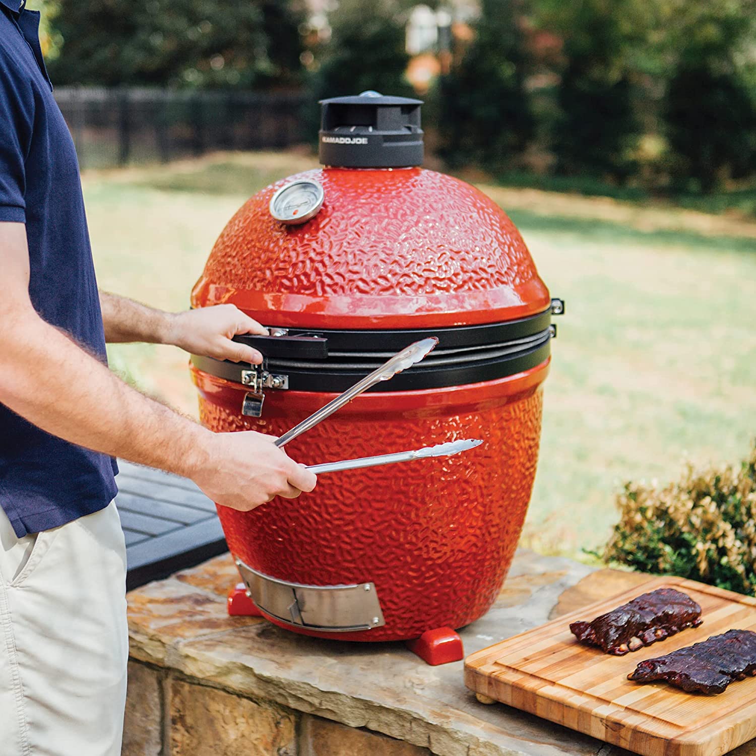 Kamado Joe: Classic II w/ Heat Deflector & Tools w/ KJ-CBH - Image 3