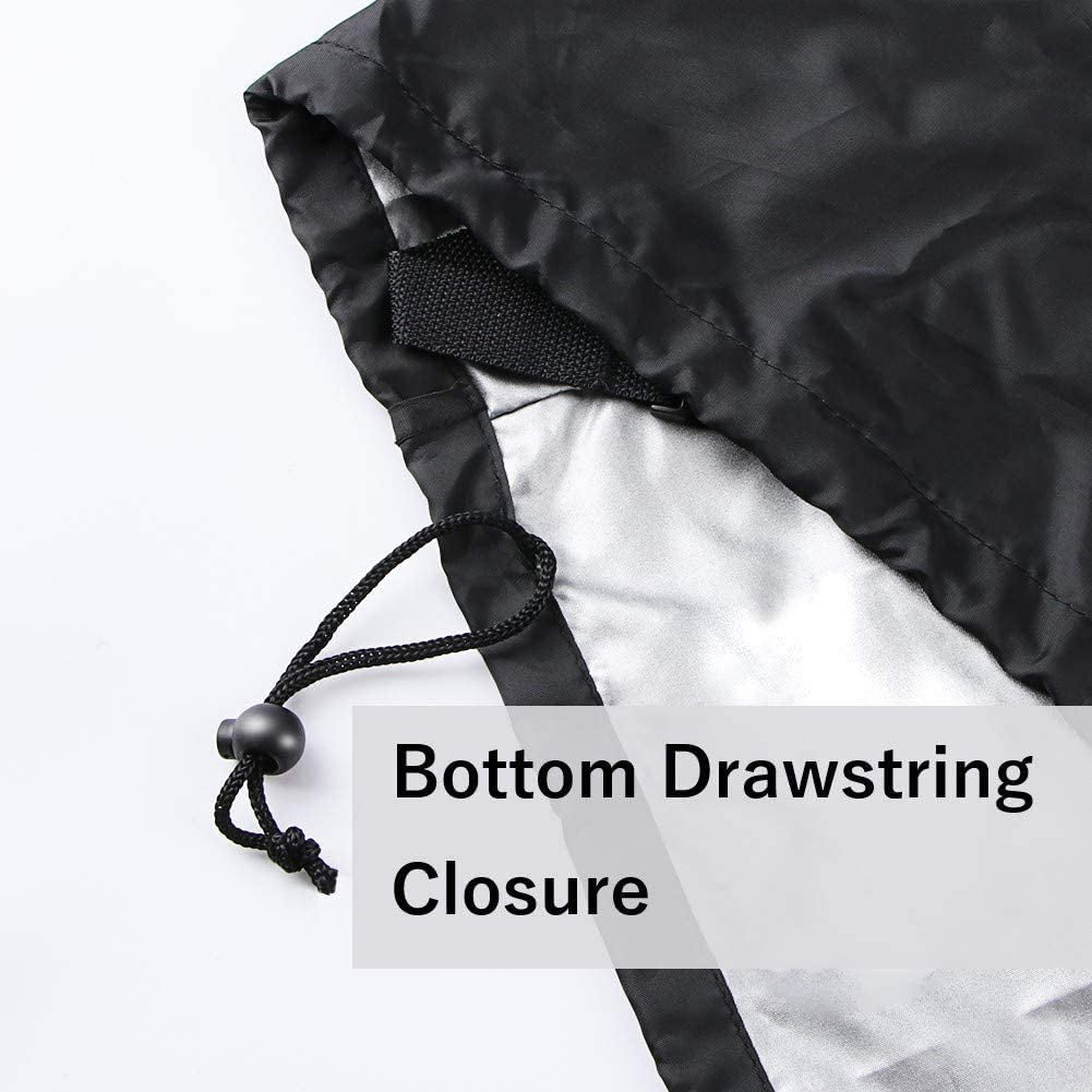 Grill Cover 58 Inch. Icover Waterproof BBQ Gas Grill Cover. Polyester Easy On/Off. Dustproof Fade Resistant for Weber Char-Broil Nexgrill and More Grills - Image 5