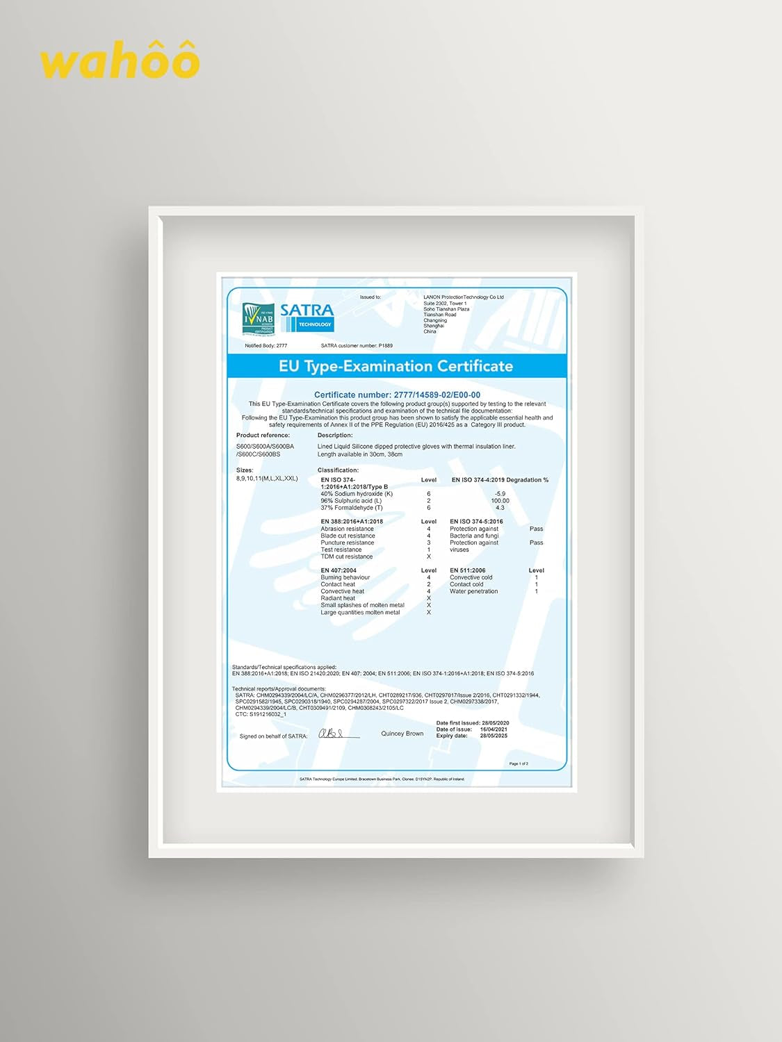 Wahoo Liquid Silicone Smoker Oven Gloves. Food-Contact Grade. Heat Resistant Gloves for Cooking. Grilling. Baking. Yellow. L/9 - Image 8