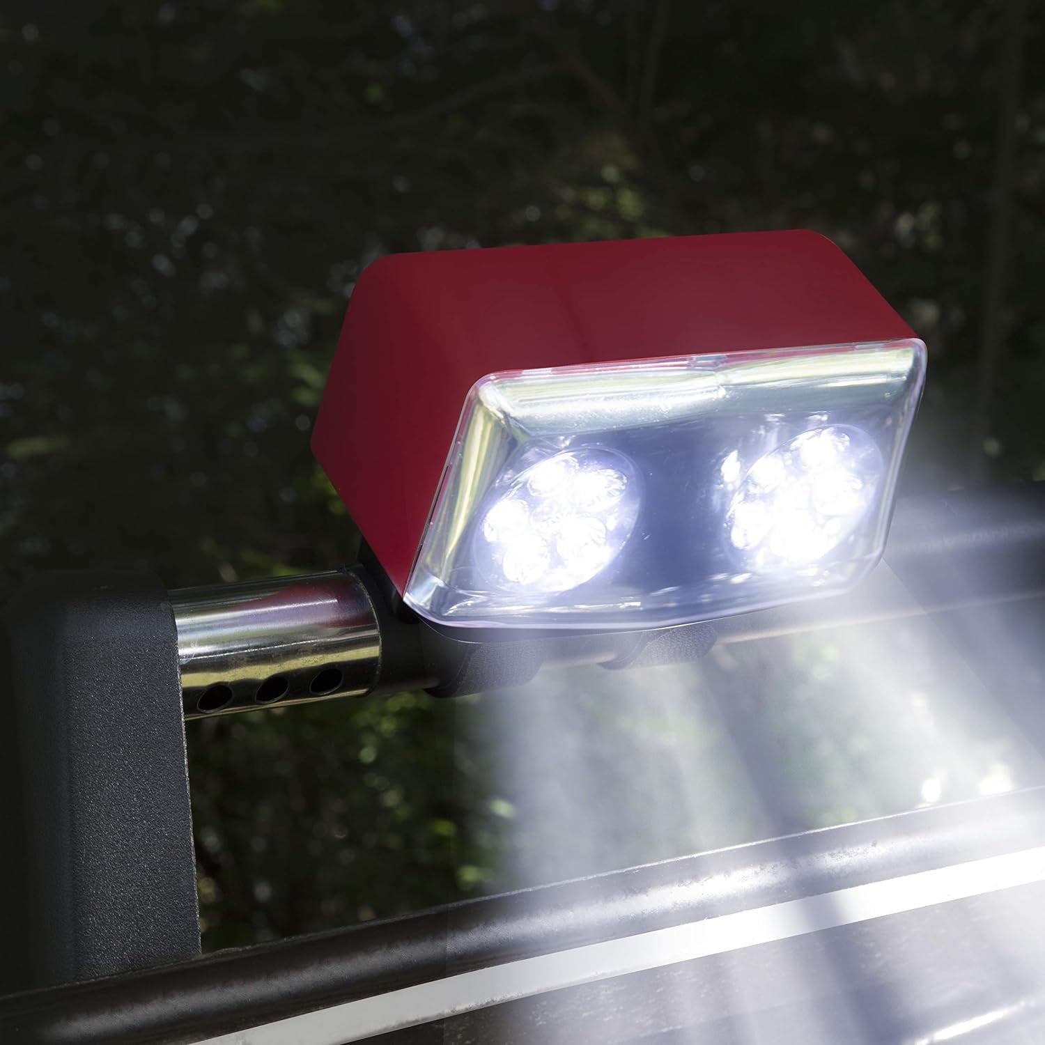 Rechargeable BBQ Grill Light - Includes 10 Bright LED Bulbs for Grilling at Night & Adjustable Straps for Any Barbecue - Father'S Day Grilling Gift- Heat Resistant. Weatherproof. Long Lasting Battery - Image 4