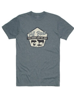 Men's Titanium Heather Masters of Smoke T-Shirt