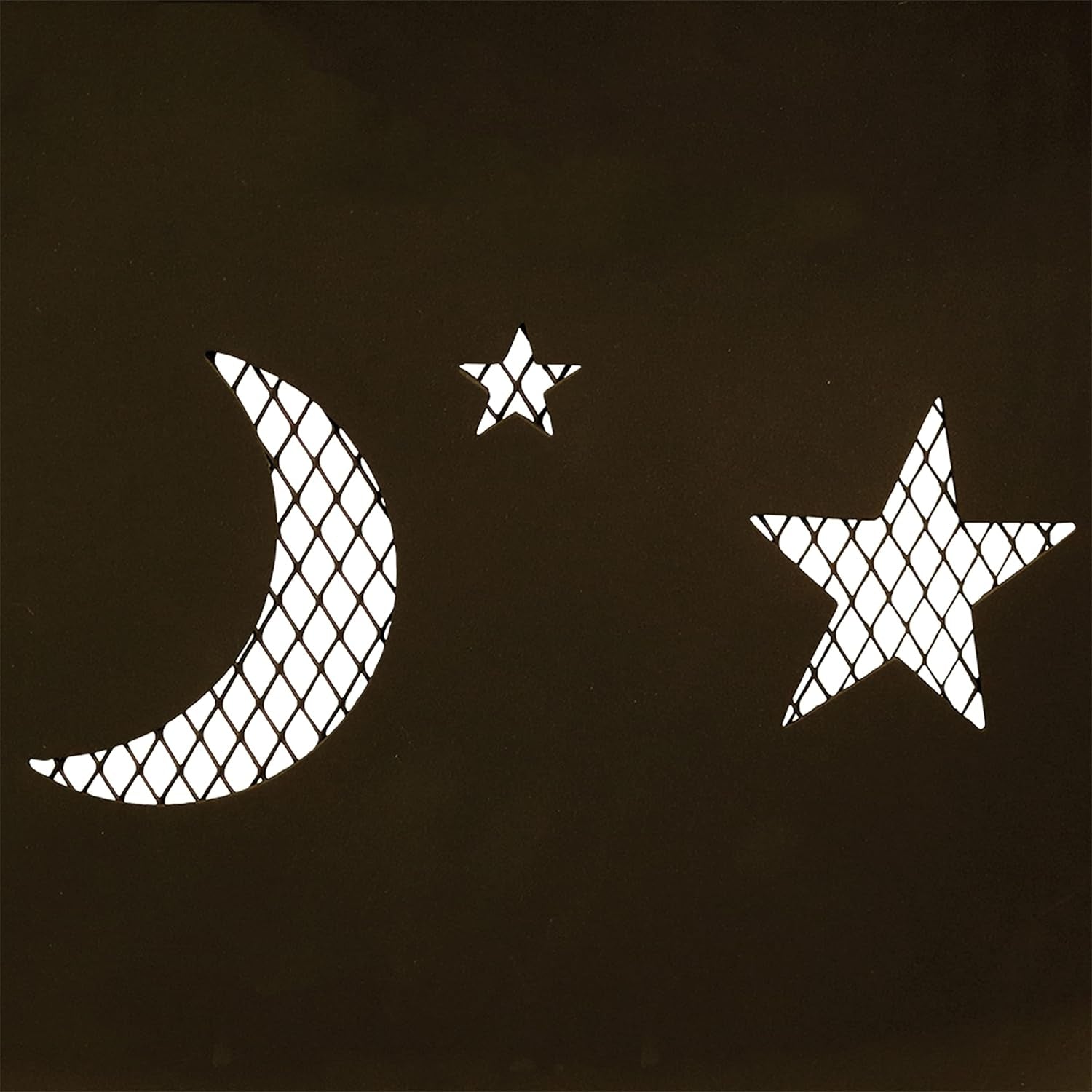 Sunnydaze Cosmic 42-Inch Large Outdoor Fire Pit - Wood-Burning Fire Pit with round Spark Screen. Poker. and Built-In Grate - Image 8