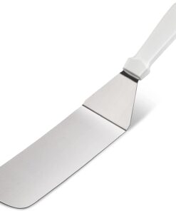 New Star Foodservice 36213 Plastic Handle Flexible Grill Turner/Spatula. 14.5-Inch. White