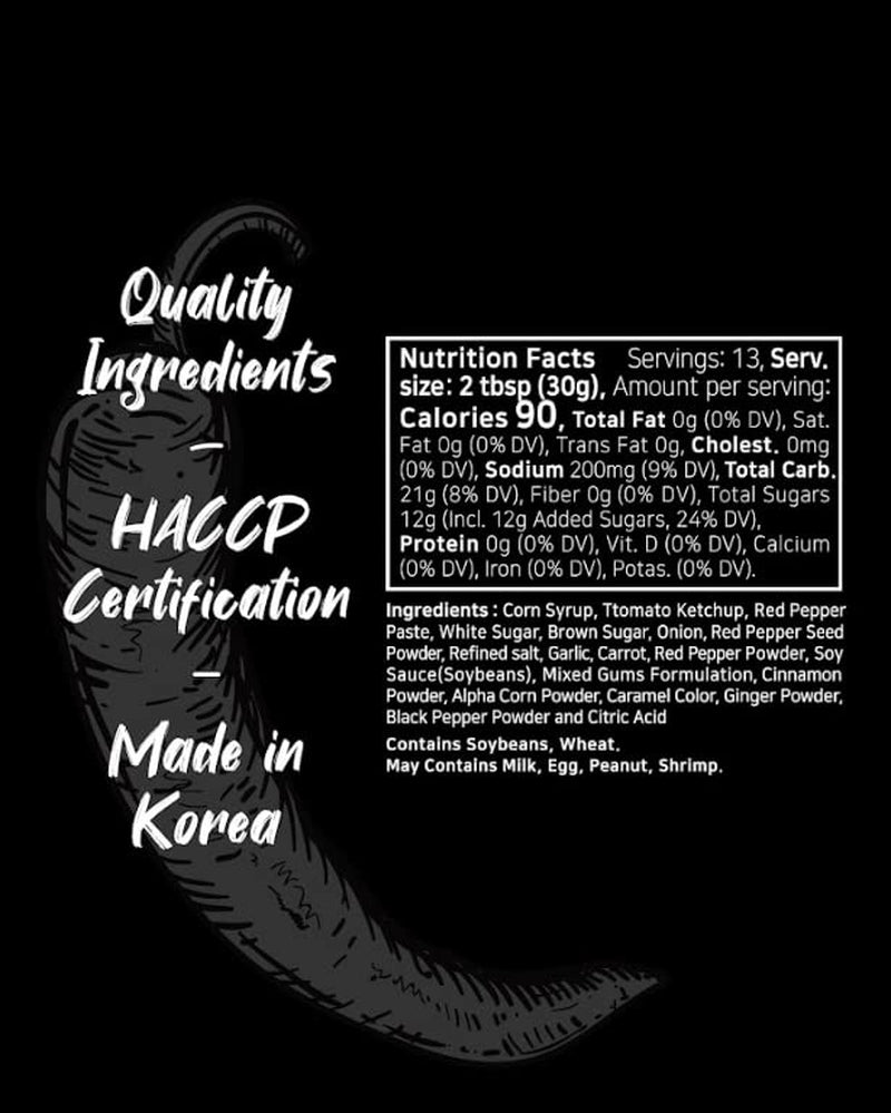 Funtable Super Hot Sauce (14.1Oz. Pack of 1) - Authentic Korean Flavor. Spicy & Tangy Sauce. Low-Calorie. Ideal for Fried Chicken. Nuggets. Dipping & More. - Image 6