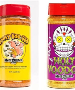 BBQ Rub Combo & BBQ Rub Combo: Two Bottles of Voodoo (14 Oz) BBQ Rub and Seasoning for Meat and Vegetables. Gluten Free. Total of 28 Ounces
